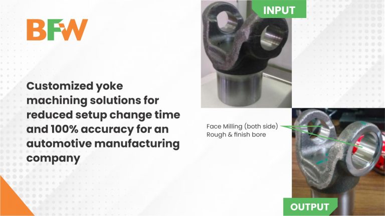 Customized yoke machinig solutions