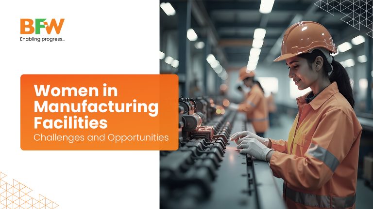 Women in manufacturing facilities